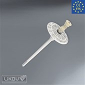 LIKOV Fasádní hmoždinka BRAVOLL ® PTH-S 8 s kovovým šroubem délka 175mm